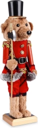 Julefigur bjørn 39 cm