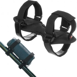 Universel cykel- og motorcykelholder med velcro til højttaler eller flaske