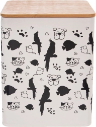 Metalbeholder til foder 1,7 l