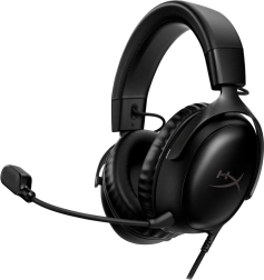 HyperX Cloud III sorte gaming-headset med mikrofon