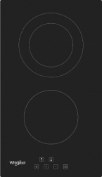 Keramisk kogeplade med 2 zoner