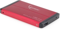 Eksternt HDD-etui 2.5'' SATA USB 3.0 rød