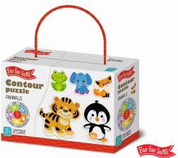 Far Far Land Puslespil dyreomrids