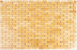 Skridsikker bambus-badeværelsesmåtte 80 × 50 cm Vilde