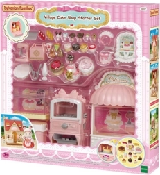 Sylvanian Families konditori fyldt med lækkerier – startsæt