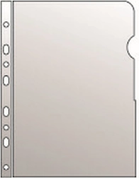 Gennemsigtig dokumentlomme A5