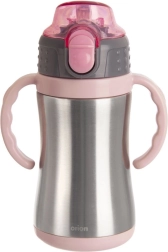 Termokop til børn i rustfrit stål, pink, 300 ml
