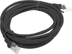 Netværks patchkabel UTP Cat5e 3 m sort
