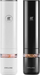 Sæt med 2 elektriske krydderikværne ZWILLING Enfinigy, sort og hvid