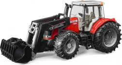 Traktor Bruder Massey Ferguson 7624 med frontlæsser