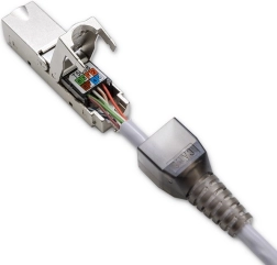 Værktøjsfri RJ45 STP Cat6 konektor