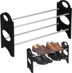 Udvidelig skoreol til 6 par