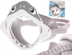 Børne-dykker maske med hajmotiv