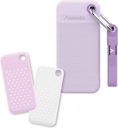 bærbar ssd-disk 1 tb usb‑c 3.2 gen 2 verbatim pocket ssd summer edition