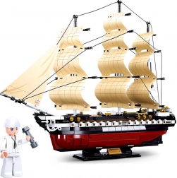 Sluban Model Bricks M38-B0836 Fregat USS Constitution sejlskib krigsskib