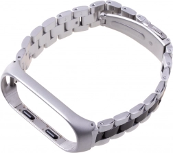 Armbånd Xiaomi Mi Band 3/ Xiaomi Mi Band 4 - sølv og sort