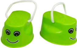 Børne-stylter til hop og balance – balancestylter – Grønne