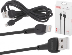 Kabel til hurtig opladning USB-A Lightning sort 2A 100 cm