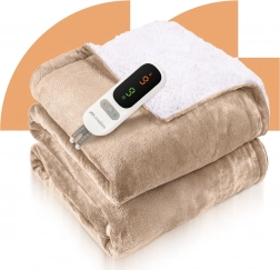 Elektrisk opvarmet tæppe CozyHeat 160 W beige