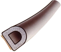Vinduestætning EPDM D 9 × 8 mm, hvid, 6 m