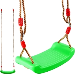 Havegynge til børn med sæde 42 × 17 cm grøn