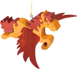 Fauna træ hængende flyvende hest