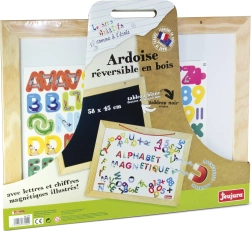 Jeujura multifunktionel vægmonteret trætavle 58 × 45 cm