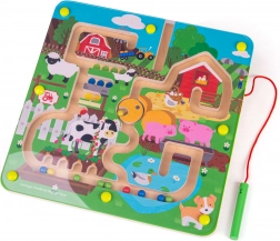 Magnetisk labyrint gård