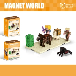 Byggesæt Magnet World Ørkenkonvoj