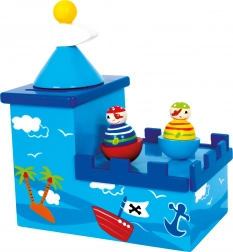 Small Foot træ sparebøsse Olli og Bolli