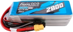 Gens ace LiPo-batteri 2800mAh 22,2V 60C med XT60