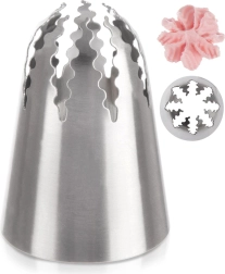 Dekorationstyl – stjerne i rustfrit stål ORION