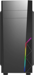 PC-kabinet T8 ATX Mid Tower med 120 mm blæser og RGB