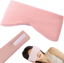 Vendbar sovemaske med varm og kølende side