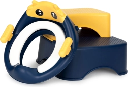 Børne toiletsædeforlænger med trin til WC ECOTOYS