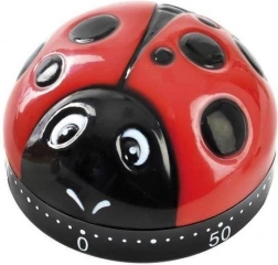 Køkkenmekanisk minutur mariehøne ORION