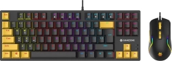 Gaming-sæt tastatur og mus Tracer Gamezone Hornet87 USB