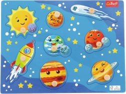 Træpuslespil Kosmos, 8 brikker