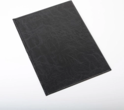 A4-mappe med flere gennemsigtige sidelommer Classic sort