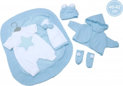 Llorens tøj til dukke baby stor 40-42 cm