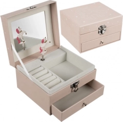 Musikalsk smykkeskrin til piger med enhjørning