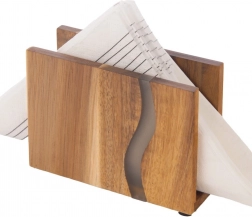 Træservietholder River 12 × 8,5 cm