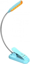 Trådløs klipelampe Glocusent mini USB‑C blå