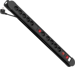 Maclean Energy Strømstrimmel med 10 stikkontakter