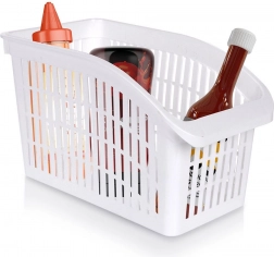 Ventileret plastorganizer til køleskab 29 × 17 × 16 cm