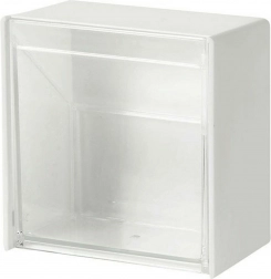 Selvklæbende vægorganizer til vatpuder og vatpinde