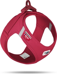 Curli Air-Mesh sele med spænde til hunde rød XL (12–18 kg)