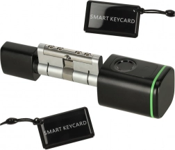 smart låsecylinder med fingeraftryk og Bluetooth