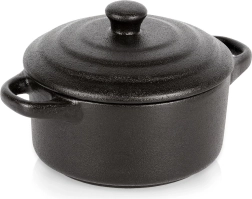 Porcelæn tærtefad med låg 450 ml