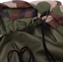 Sovepose 2-i-1 moro mummy med hætte 210 × 75 cm, let og varm